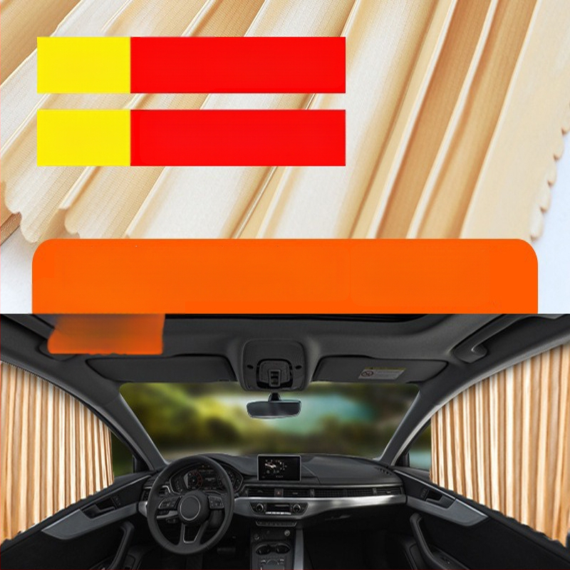 Parasolar auto din plasă de nylon, fixare magnetică, universal pentru geamul mașinii, protecție solară și izolare termică