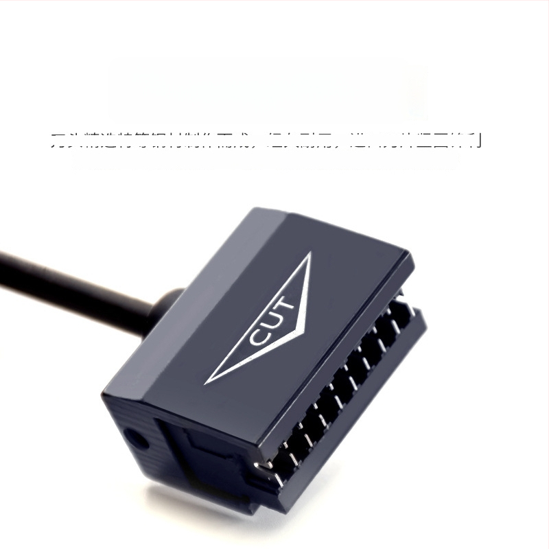 Laidų kirpimo įrankis skirstymo rėmei — atsparus dilimui, aliuminio korpusas, pjovimo galvutė iš A3 plieno, spyruoklė Mn65, svoris 0,55 kg, Prekės ženklas: GY