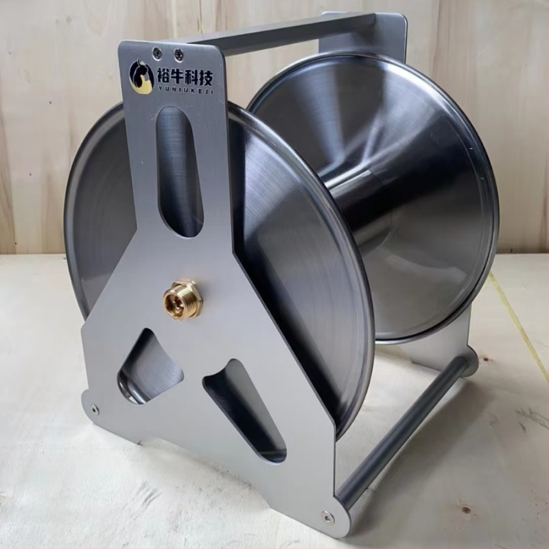 Sangmei Ролка за маркуч за домашно миене на автомобили и съхранение на водна пушка, навивател за маркуча за градинско поливане