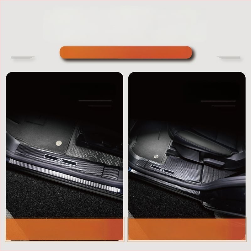 Лента за защита на праговете на вратите с антиплъзгаща подложка и стъпало за посрещане за Sharp Boundary, Sharp Realm и Explorer — марка Yishu; Материал: пластмаса; Артикул: pl815116891284