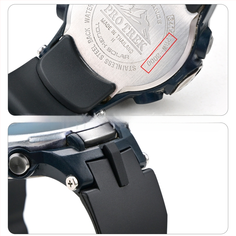 Casio pulksteņa TPU siksna, saderīga ar PRW-3100/3000 un PRW-6100Y/6000 – oriģinālais dizains, ziemas 2024 izlaidums