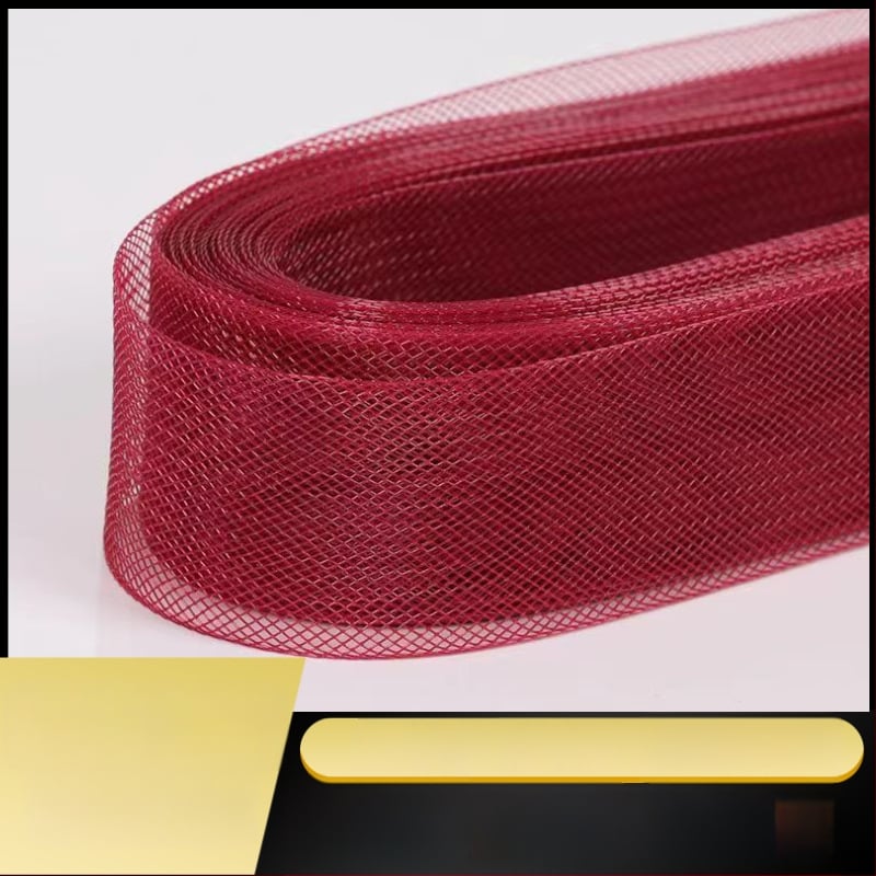 Elastinis tinklas su fishbone raštu drabužiams ir aksesuarams — poliesterio pluoštas, Hengyi