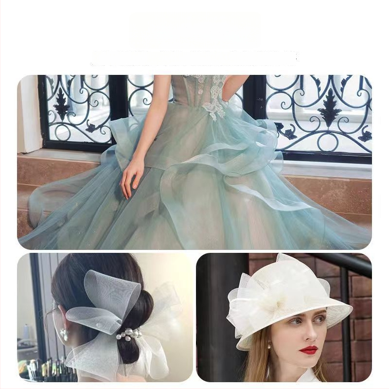 Elastinis tinklas su fishbone raštu drabužiams ir aksesuarams — poliesterio pluoštas, Hengyi