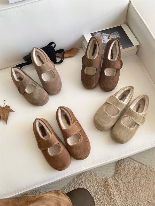 Λοφέρες με αυξημένο ύψος, Velcro κλείσιμο, Birkenstock-Style, δερμάτινο επάνω μέρος, χοντρή σόλα