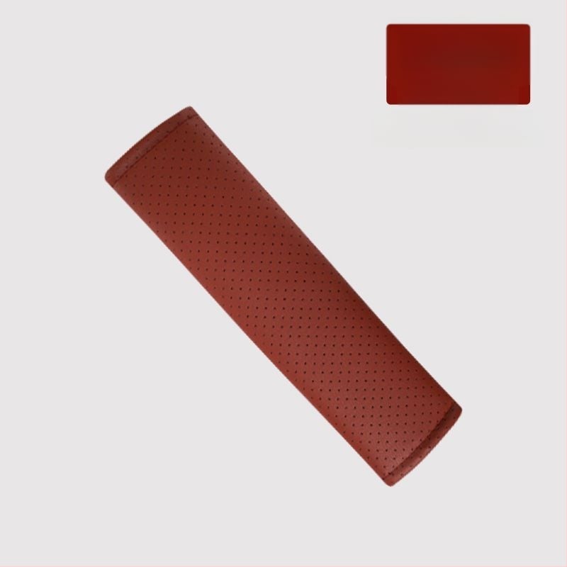 Защитна подложка за колан за автомобил — изкуствена кожа, мека и дишаща, против износване, против задушаване, универсална кройка