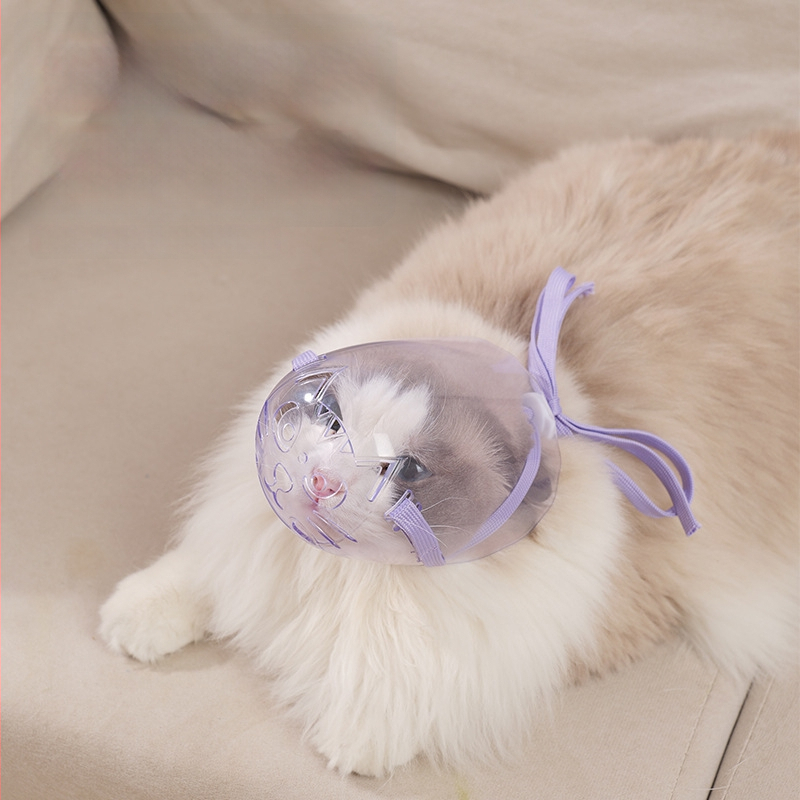 Macska-muzsál – ABS műanyag, Yf márka, harapás elleni kézi használatra (injekciók és fürdetés)