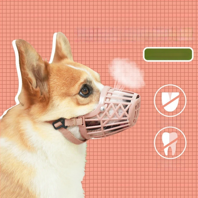 Friendly márkájú kutyaszájkosár – megakadályozza a nyalást és az evést; ugatás elleni készülék