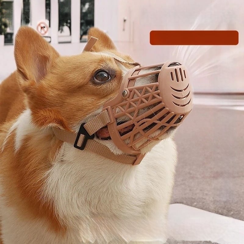 Friendly márkájú kutyaszájkosár – megakadályozza a nyalást és az evést; ugatás elleni készülék