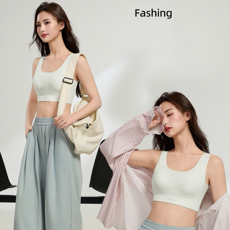 Viskozės be siūlių tube top su keliamomis formuotomis krūties kupromis, pilnais kupolais, plačiomis petnešėlėmis