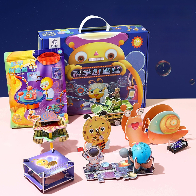 Set STEAM pentru copii - Jucărie educațională din spumă EVA, pentru vârsta 7–14 ani, învățare practică, dezvoltare cognitivă și senzorială, activități STEM interactive