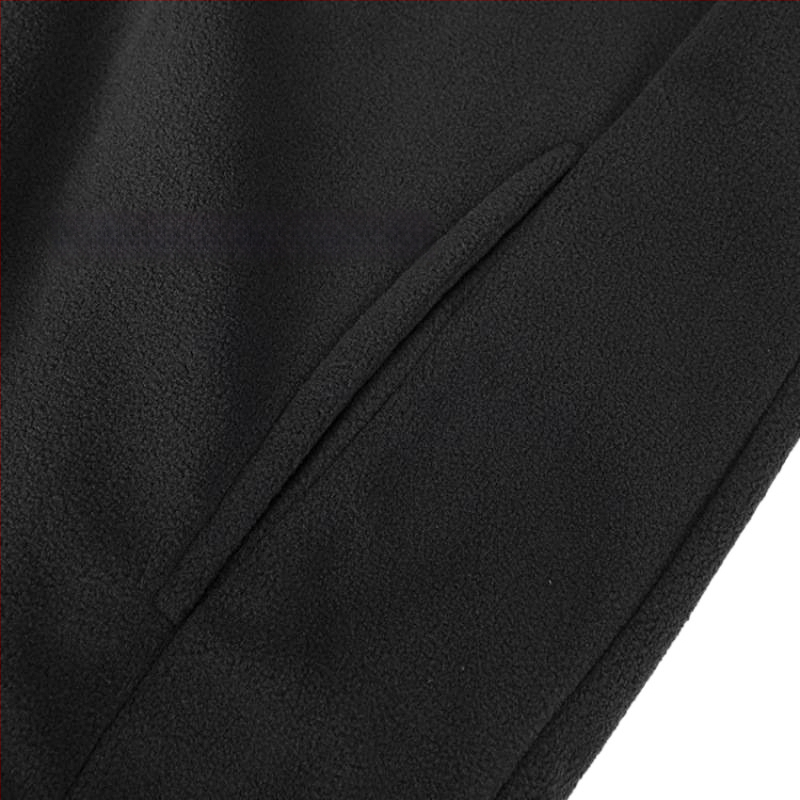 Поларено яке с качулка, райе, памучна тъкан, подплата полиестер