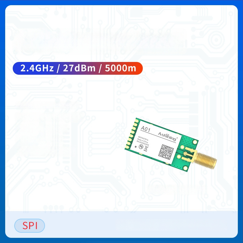 Ashining/Zeyao modul transceiver RF wireless NRF24L01, 2.4 GHz transmisie de date transparentă