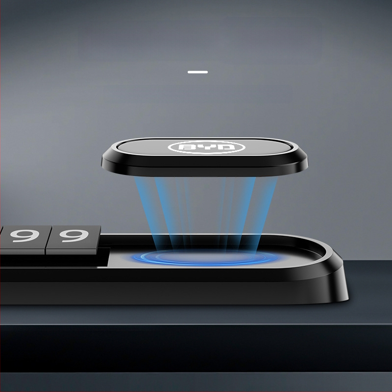 Метална табелка за временно паркиране и преместване на автомобил, светеща в тъмното, без персонализация