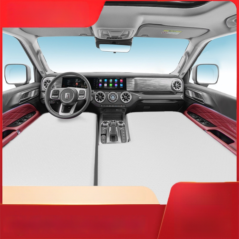 Tank универсална надуваема постелка за открит туризъм - екологично ПВЦ, автоматично надуване, носимост 500 кг, персонализирани параметри