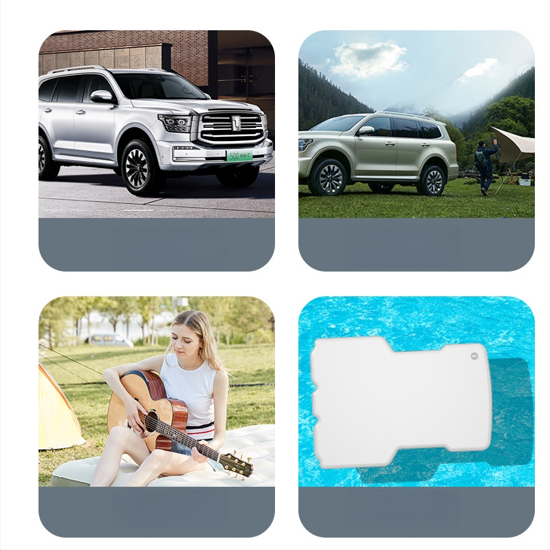 Tank универсална надуваема постелка за открит туризъм - екологично ПВЦ, автоматично надуване, носимост 500 кг, персонализирани параметри