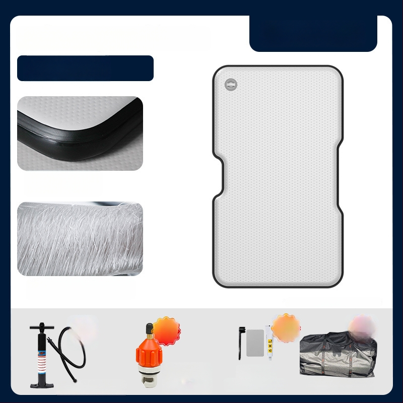 Tank универсална надуваема постелка за открит туризъм - екологично ПВЦ, автоматично надуване, носимост 500 кг, персонализирани параметри