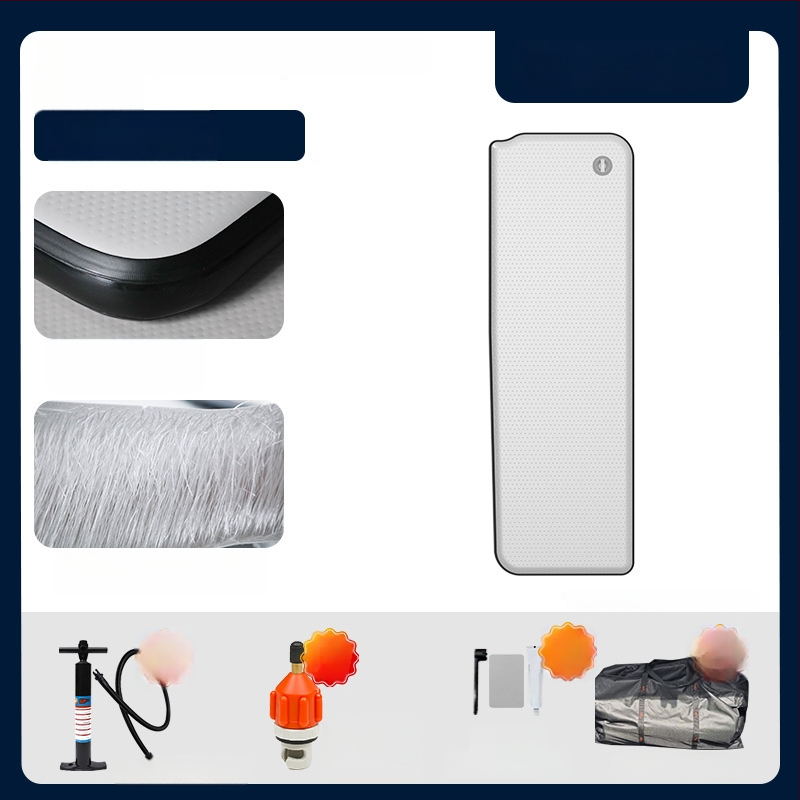 Tank универсална надуваема постелка за открит туризъм - екологично ПВЦ, автоматично надуване, носимост 500 кг, персонализирани параметри