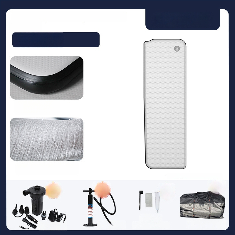 Tank универсална надуваема постелка за открит туризъм - екологично ПВЦ, автоматично надуване, носимост 500 кг, персонализирани параметри