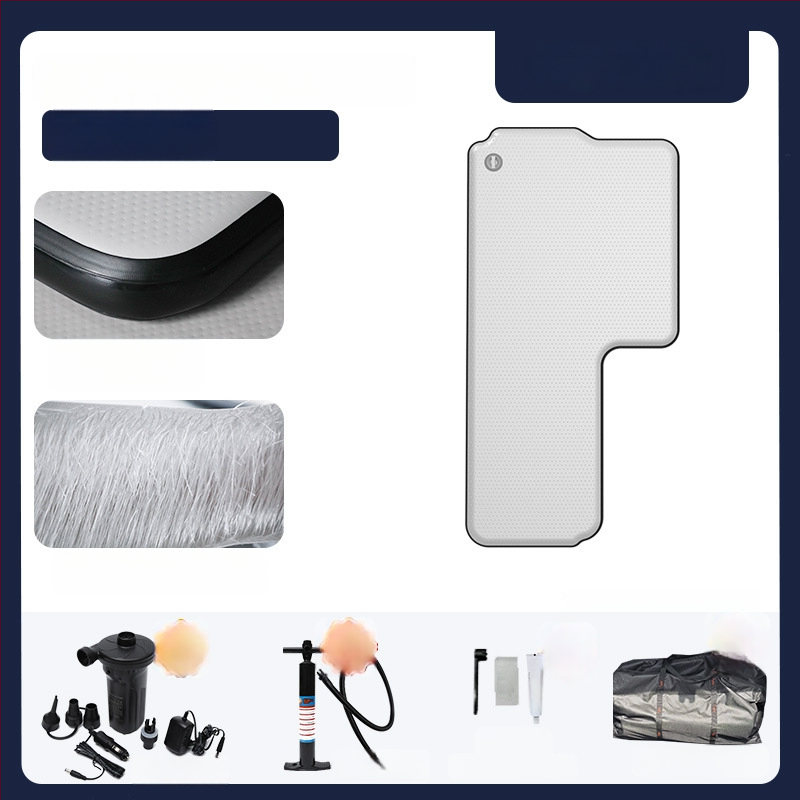 Tank универсална надуваема постелка за открит туризъм - екологично ПВЦ, автоматично надуване, носимост 500 кг, персонализирани параметри