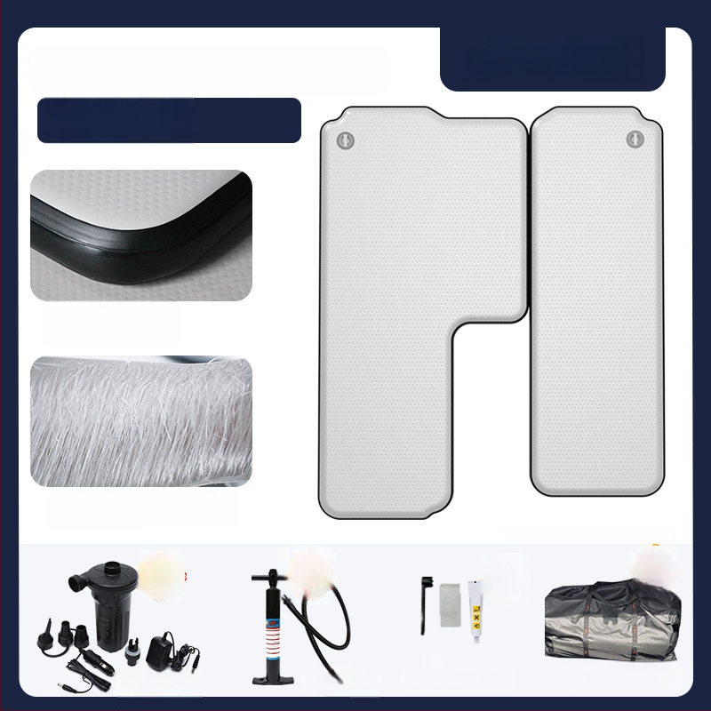 Tank универсална надуваема постелка за открит туризъм - екологично ПВЦ, автоматично надуване, носимост 500 кг, персонализирани параметри