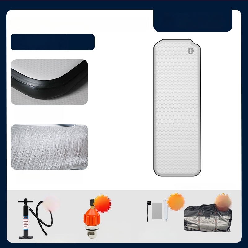 Tank универсална надуваема постелка за открит туризъм - екологично ПВЦ, автоматично надуване, носимост 500 кг, персонализирани параметри