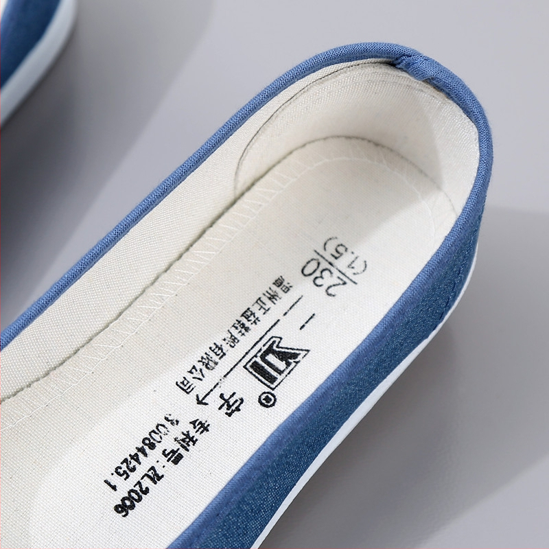 Канвасови обувки за медицински сестри, нисък профил, гумена подметка, контрол на миризмата, нехлъзгащи се, корейски стил