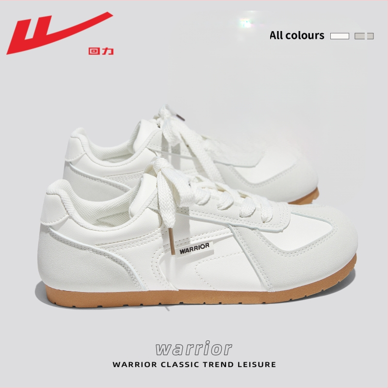 Dámske pohodlné tenisky v štýle vojenského tréningu s guľatou špičkou, PU vrchný materiál, šnúrky, nízky plochý podpätok, podrážka PVC