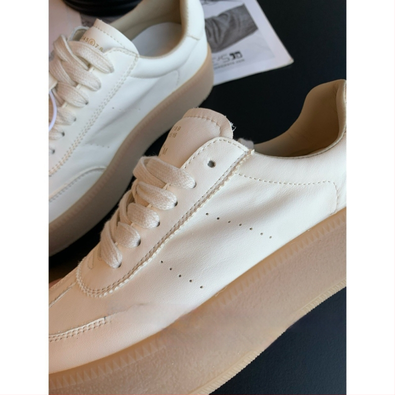 Adidași casual din piele de vițel pentru femei, cu creștere în înălțime de 4 cm, șiret frontal, talpă din cauciuc