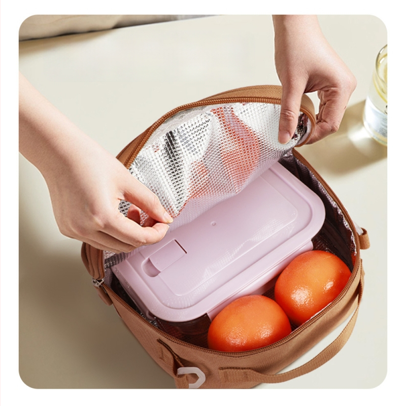 Капибара Пенал и Чанта за Обяд, изолирана чанта с Oxford плат, ултралека, водоустойчива, светлоотразителна за нощна безопасност