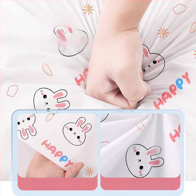 Set de lenjerie pentru tren, de unică folosință, pentru pat cu o persoană - material nețesut, 3 piese (cearșaf, husă de pilotă, husă de pernă)