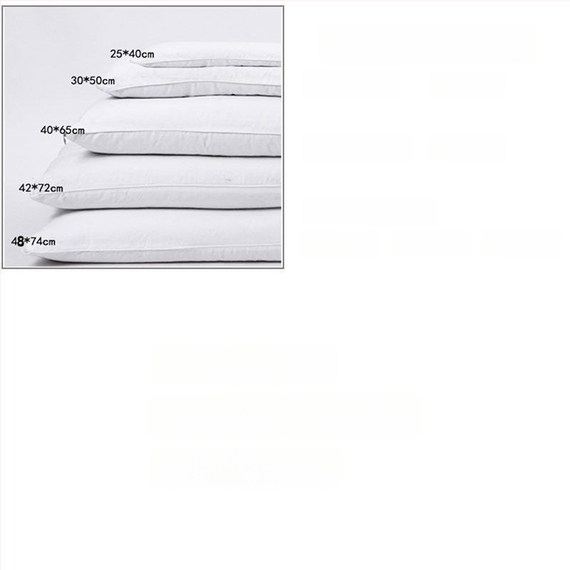 Husă interioară pentru pernă din bumbac 100%, țesătură simplă, 40s, protecție împotriva penelor