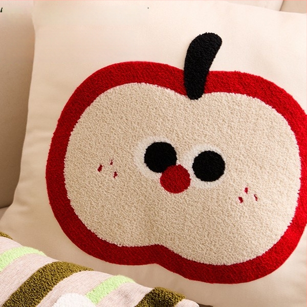 Perna cu stil desen animat, umplutură PP bumbac, husă din material amestecat