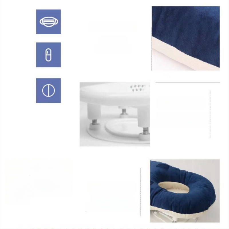 Pernă oftalmologică postoperatorie pentru somn în poziție prono, după vitrektomie, sprijin pentru gât și umeri, umplutură PP bumbac