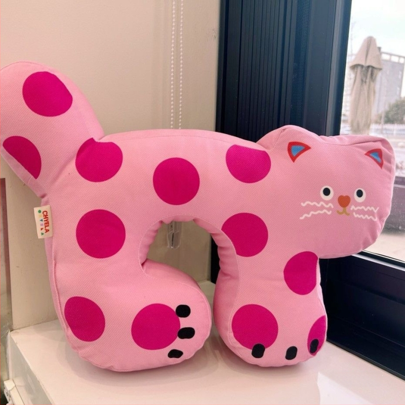 Plyšový vankúš s potlačeným vzorom, tlačený materiál, PP bavlna výplň, jednoduchý a moderný štýl.