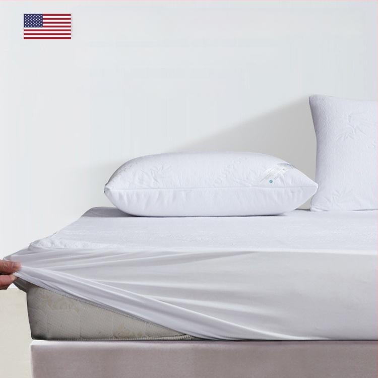 Protecție de saltea din Ice Silk – respirabilă, impermeabilă, rezistentă la urină, anti-acarieni