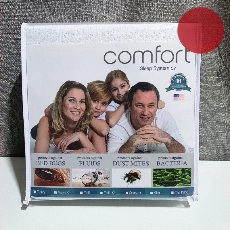 Protecție de saltea din Ice Silk – respirabilă, impermeabilă, rezistentă la urină, anti-acarieni