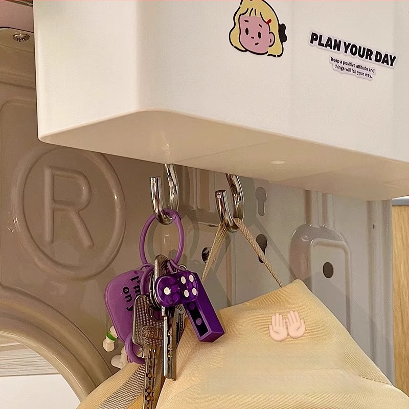 Страничен клип-он органайзер за бюро със държач за моливи — модел H-2636, пластмаса, 60-80% нов материал, модерен стил