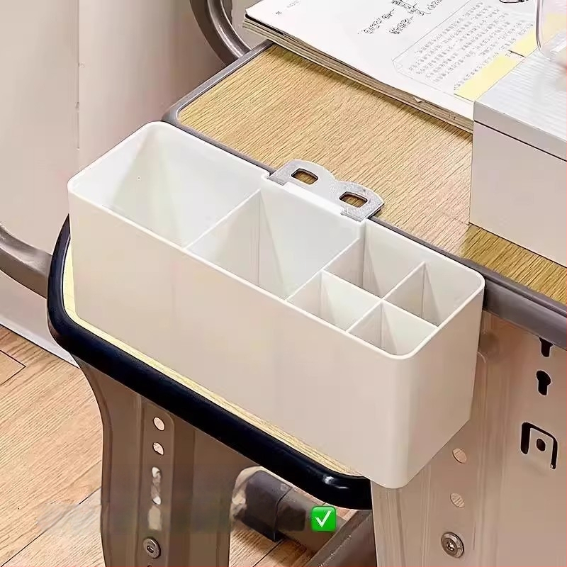 Страничен клип-он органайзер за бюро със държач за моливи — модел H-2636, пластмаса, 60-80% нов материал, модерен стил