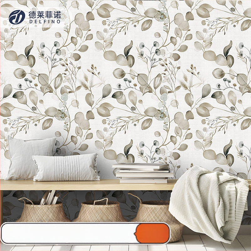 Tapet Delphino, rezistent la umiditate, PVC, strat multiplu, premium, stil lux ușor, cu model