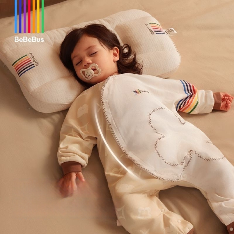 Бебешки спален чувал със защита при ритане - 100% памук, до 0,5 кг, семпъл стил, марка Babybus