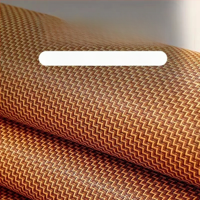 Сгъваем ратанов мат за спалня, Ice Silk (вискоза) — сплетена конструкция, китайски стил