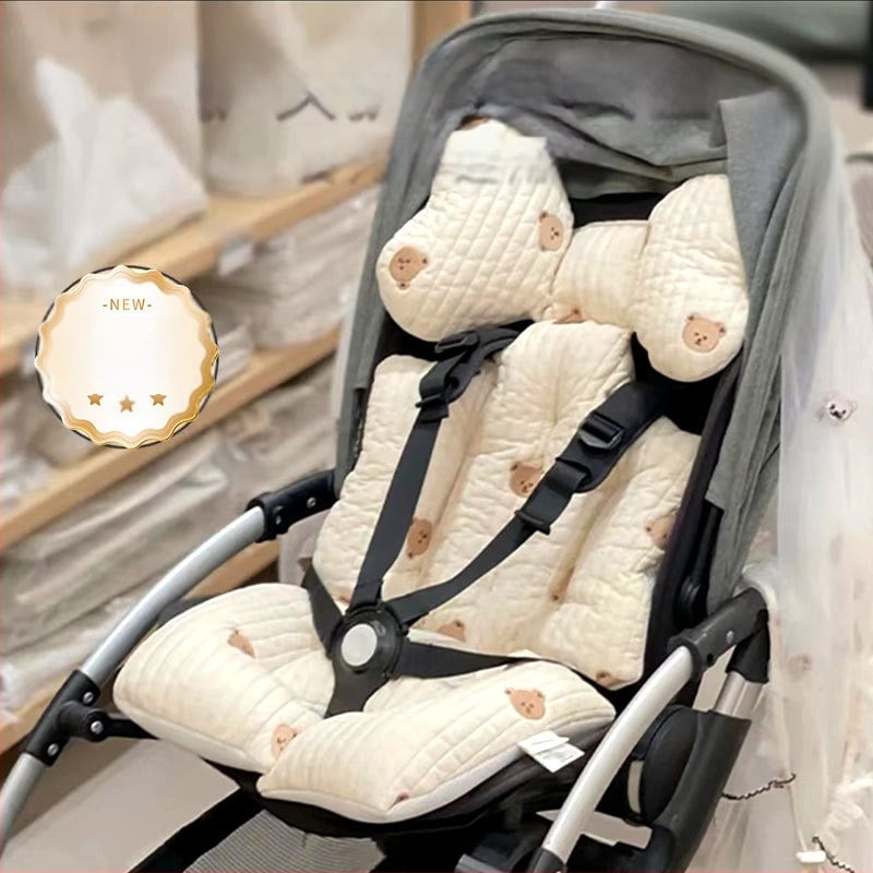 Подложка за детска количка – дебелена, памук-полиестер, за всички сезони