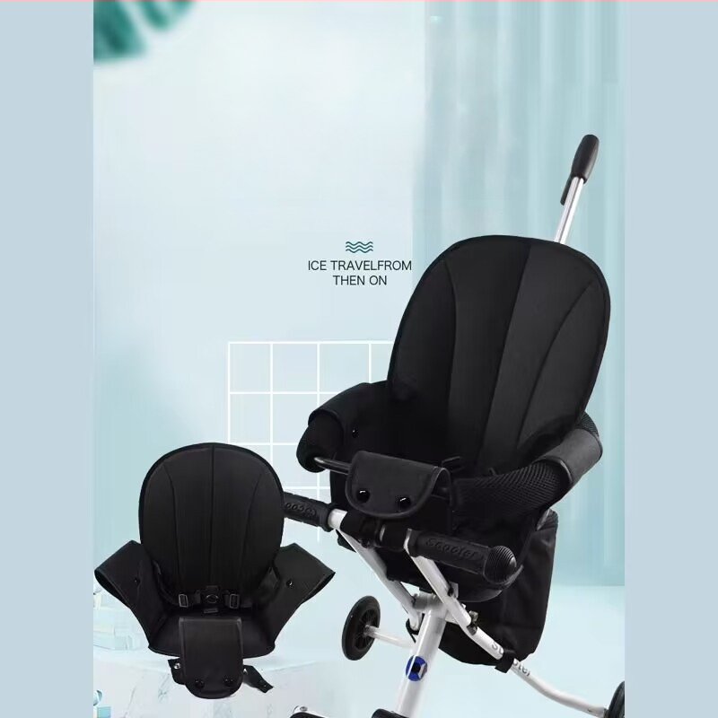 Подложка за седалка на детска количка, плюшена материя, универсална за всички сезони