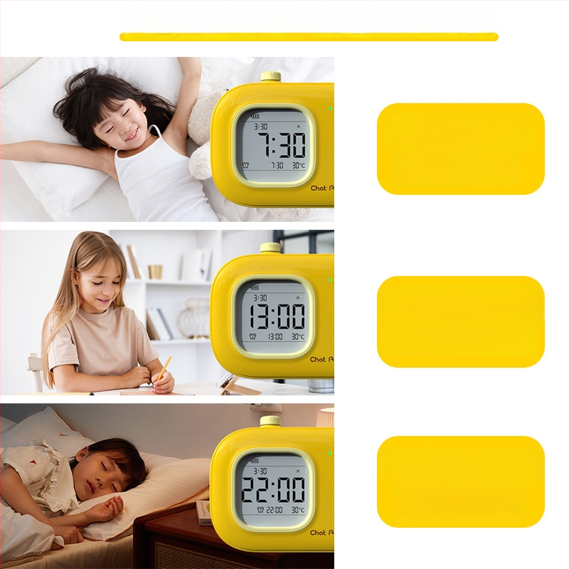 Таймер за управление на времето с двоен екран – визуално обратно отброяване за ученици и деца; LCD дисплей с индикатор и цифри; захранване с батерия; ABS корпус