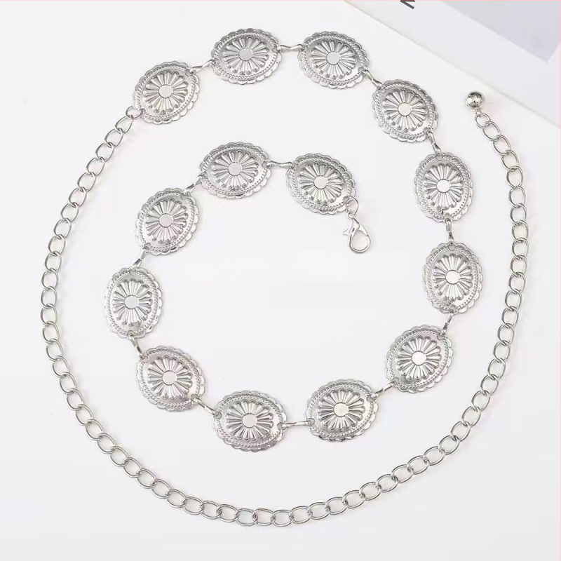 Талийна верига от метал, универсален стил, за жени, възрастни, възможност за персонализация