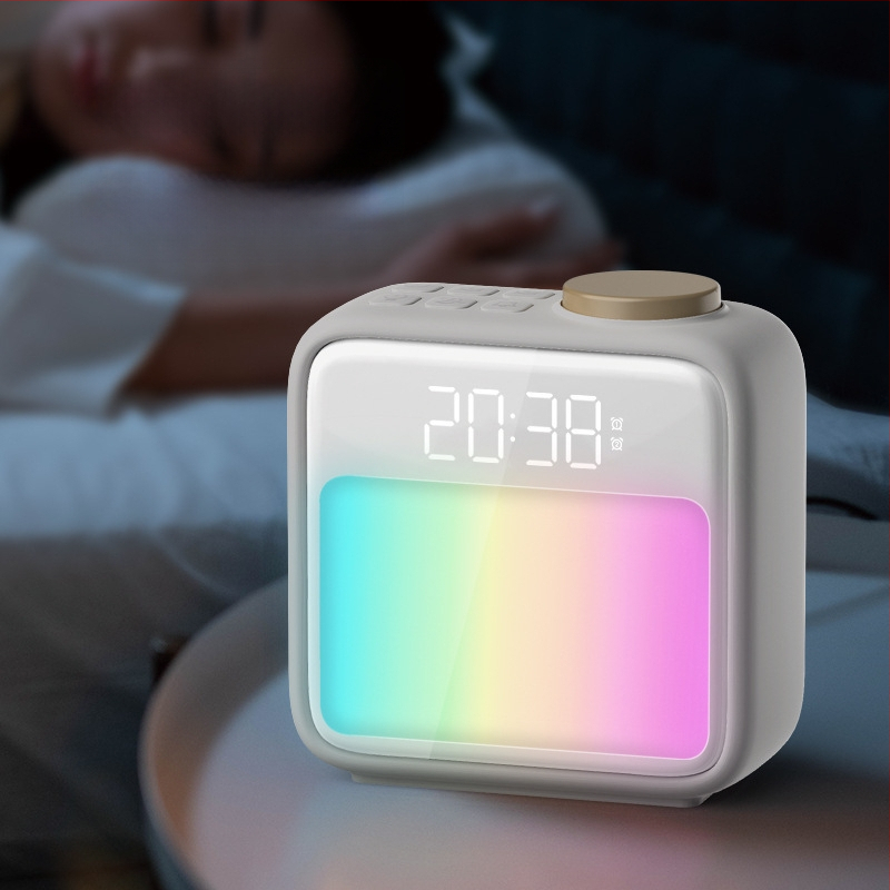 Светлина за събуждане с нощен будилник, Grating, стил модерен минимализъм, CE сертификация