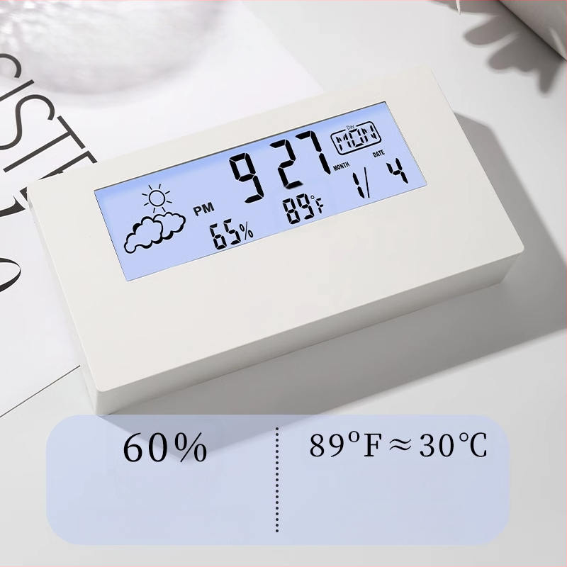 Настолен будилник за ученици с аналогов дисплей, кръгъл дизайн, батерийно захранване, механично движение