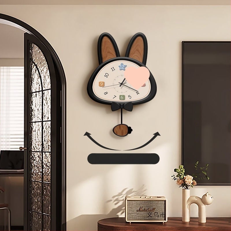 Стeнен часовник във френски стил, безшумен, презареждаем, циферблат от закалено стъкло