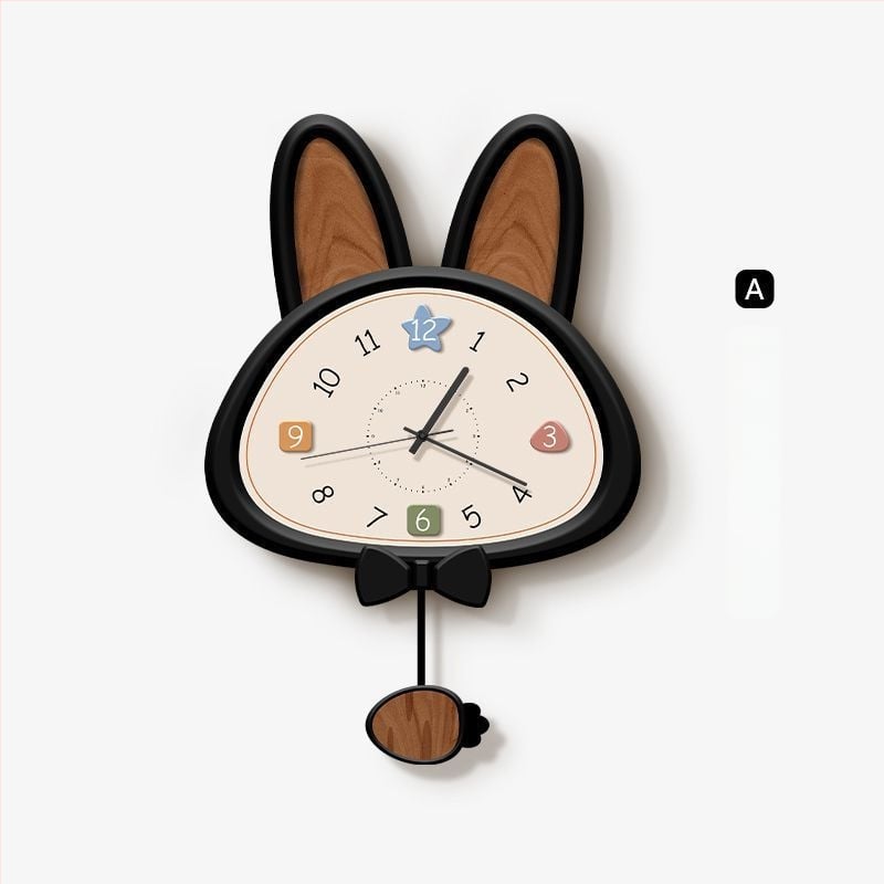 Стeнен часовник във френски стил, безшумен, презареждаем, циферблат от закалено стъкло