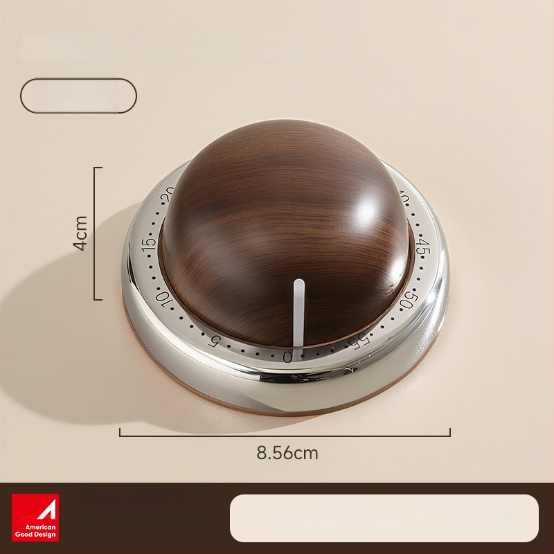 Механичен магнитен кухненски таймер с проектор и LED дисплей – корпус от пластмаса, визуален помощник за самодисциплина за деца